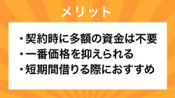 ファイナンスリースのメリットデメリット